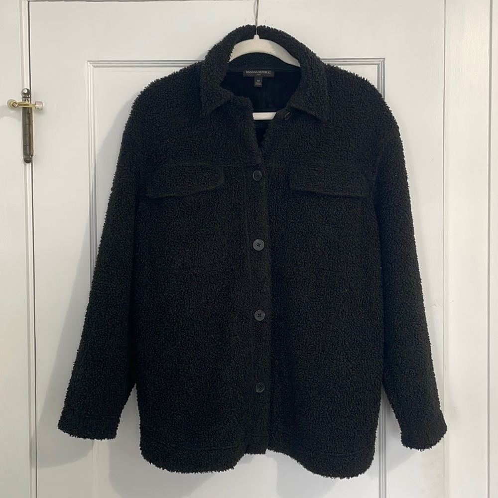 Banana Republic Sherpa Shacket